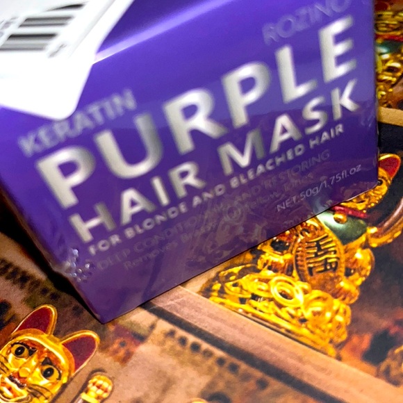 💜 👩‍🦳• Purple Mask x Blonde or Bleach vibes • 👱🏻‍♀️💜 - Picture 2 of 5